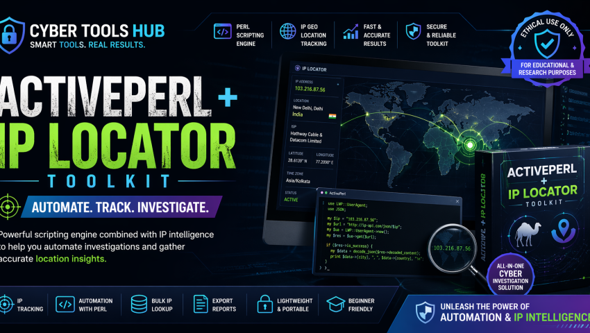 ActivePerl + IP Locator Toolkit