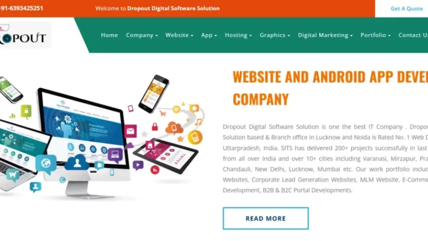 Best IT & Software Company In Varanasi-Dropout Digital Software Solution